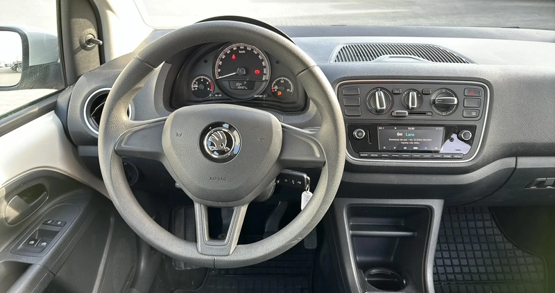 Skoda Citigo cena 34000 przebieg: 89440, rok produkcji 2018 z Dąbie małe 277